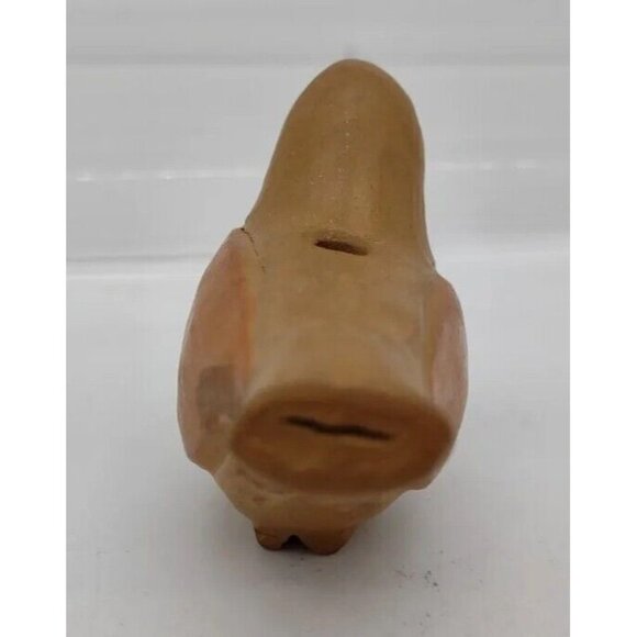 Red Clay Bird Whistle American Folk Art Pottery Decorative Handmade Artisan - Picture 6 of 8